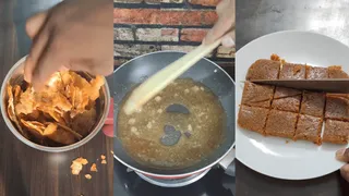Man Makes Milk Cake From Fried Rotis; Unimpressed Internet Calls Dish Unhealthy | Viral Video
